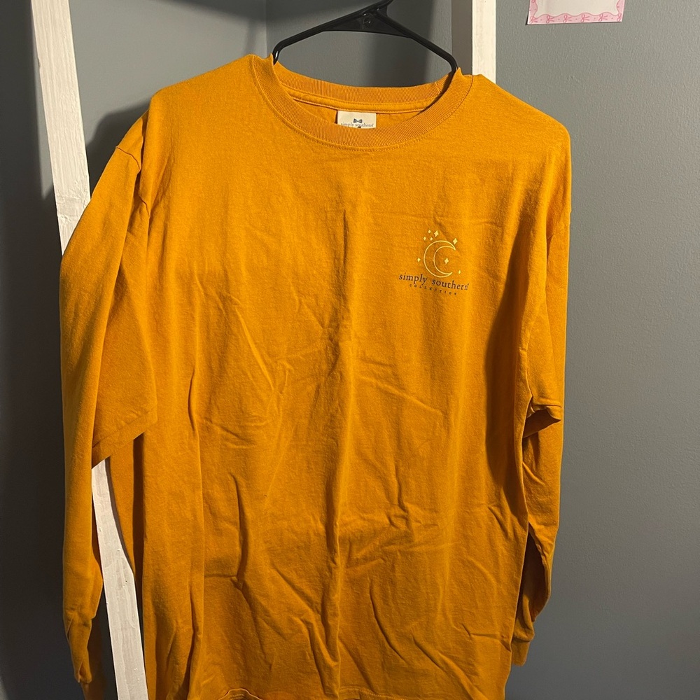 Simply Southern Mustard Long Sleeve Tee